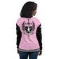 V-Varsity Bomber Jacket Pink