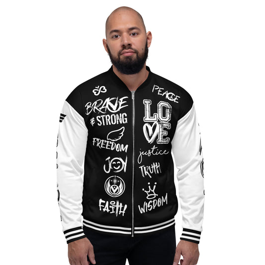 V-Varsity Bomber Jacket BW