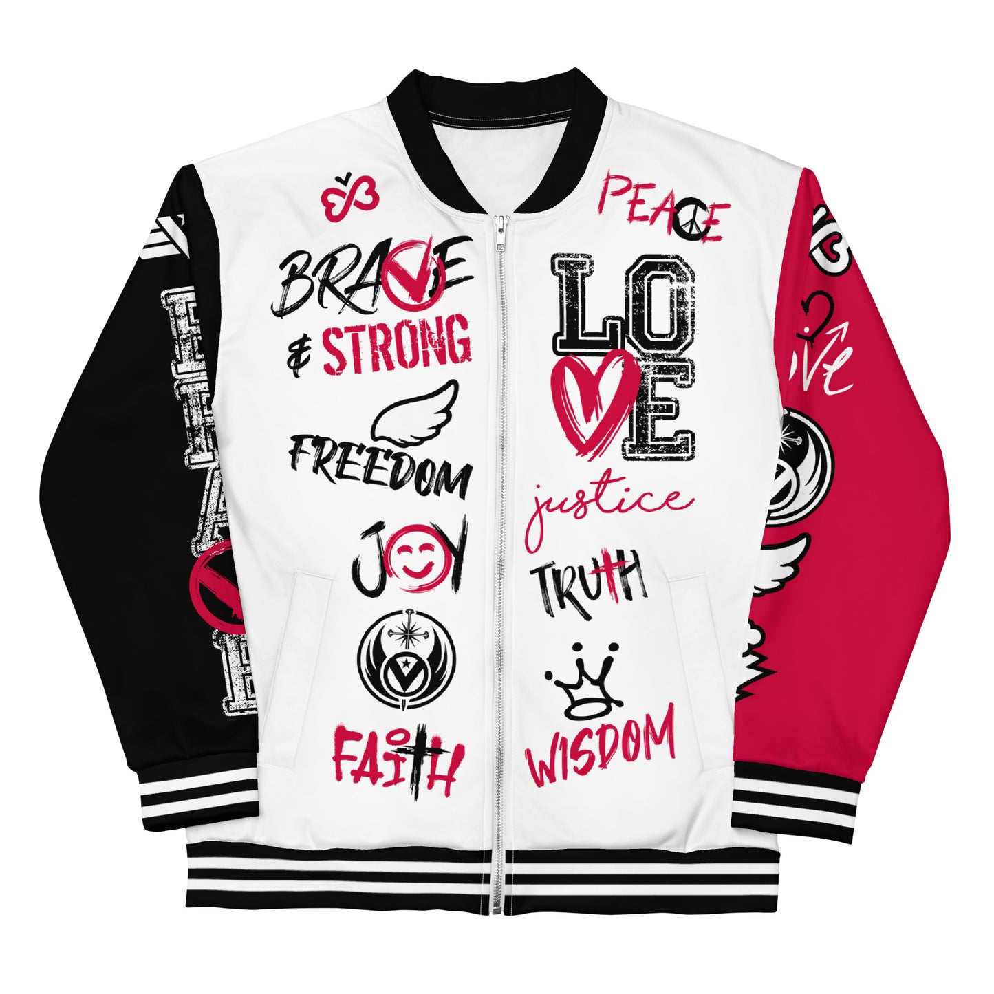 V-Varsity Bomber Jacket