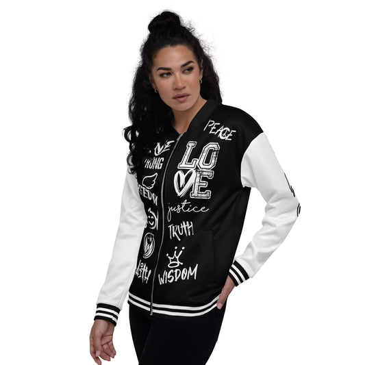 V-Varsity Bomber Jacket BW