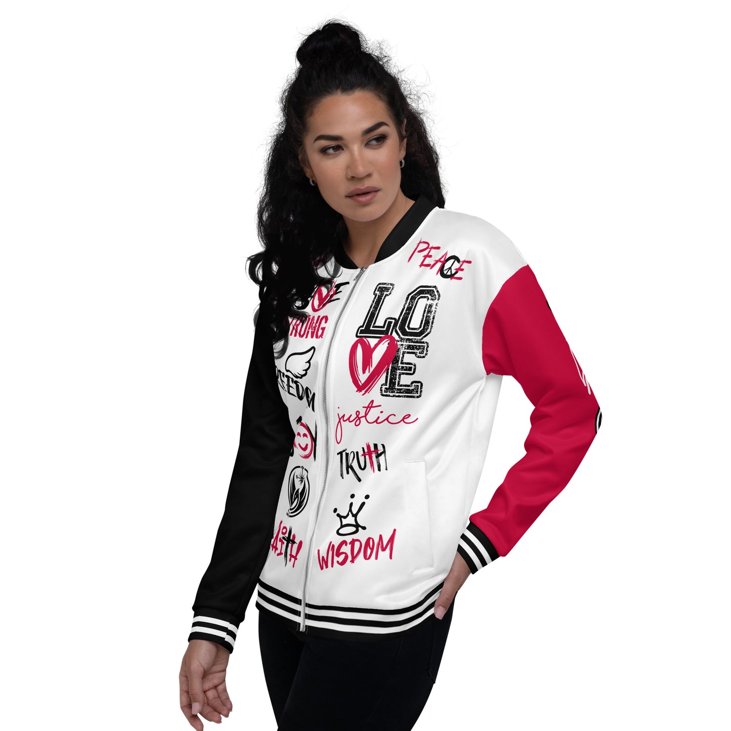 V-Varsity Bomber Jacket