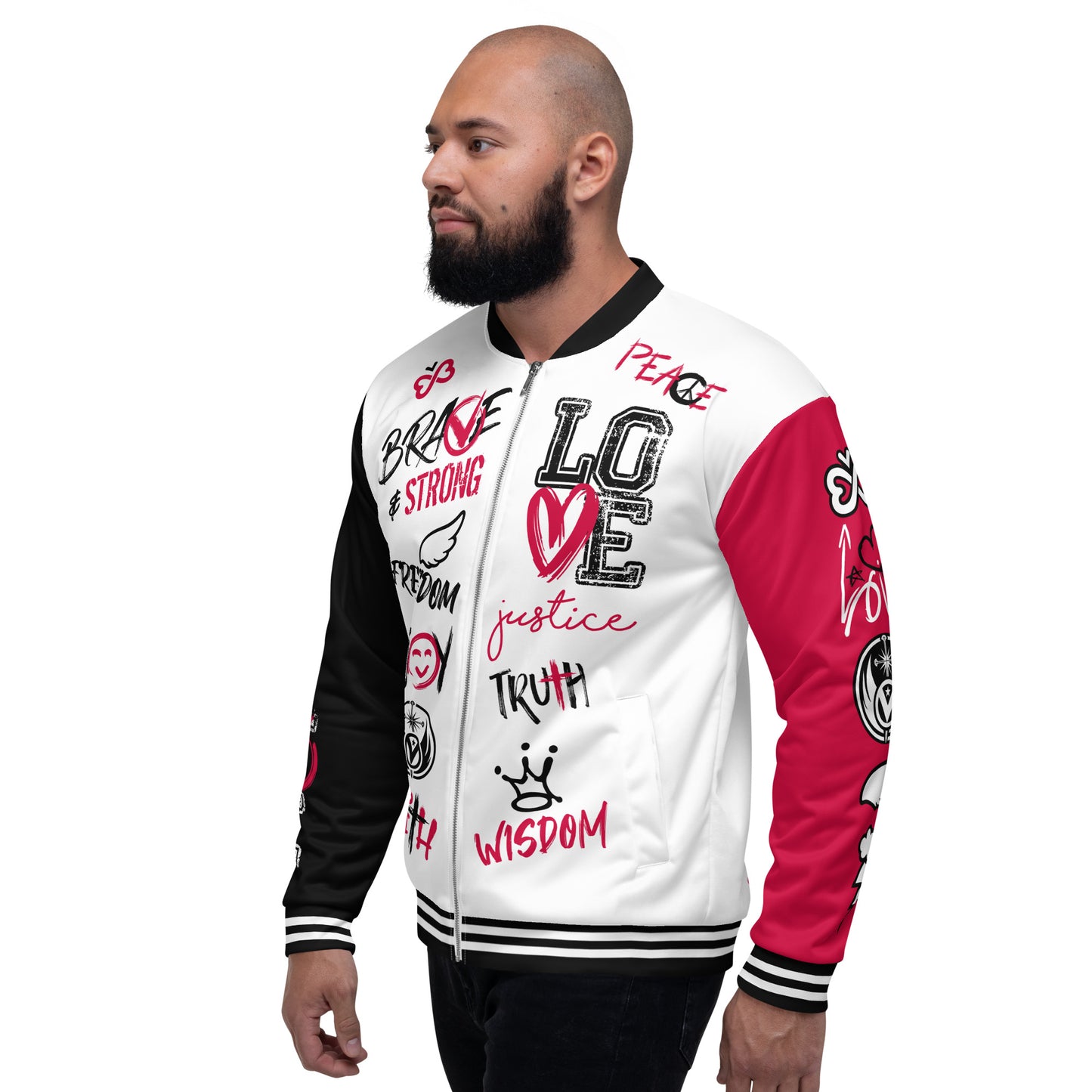 V-Varsity Bomber Jacket