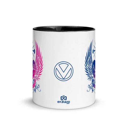 V-Shield Mug with Color Inside 11oz