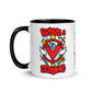 Brave & Strong Mug with Color Inside 11oz