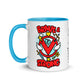 Brave & Strong Mug with Color Inside 11oz