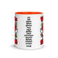 Brave & Strong Mug with Color Inside 11oz