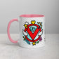 V-RED Mug con Color Interior