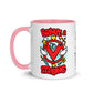 Brave & Strong Mug with Color Inside 11oz