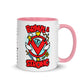 Brave & Strong Mug with Color Inside 11oz