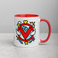 V-RED Mug con Color Interior