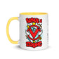 Brave & Strong Mug with Color Inside 11oz
