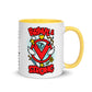 Brave & Strong Mug with Color Inside 11oz