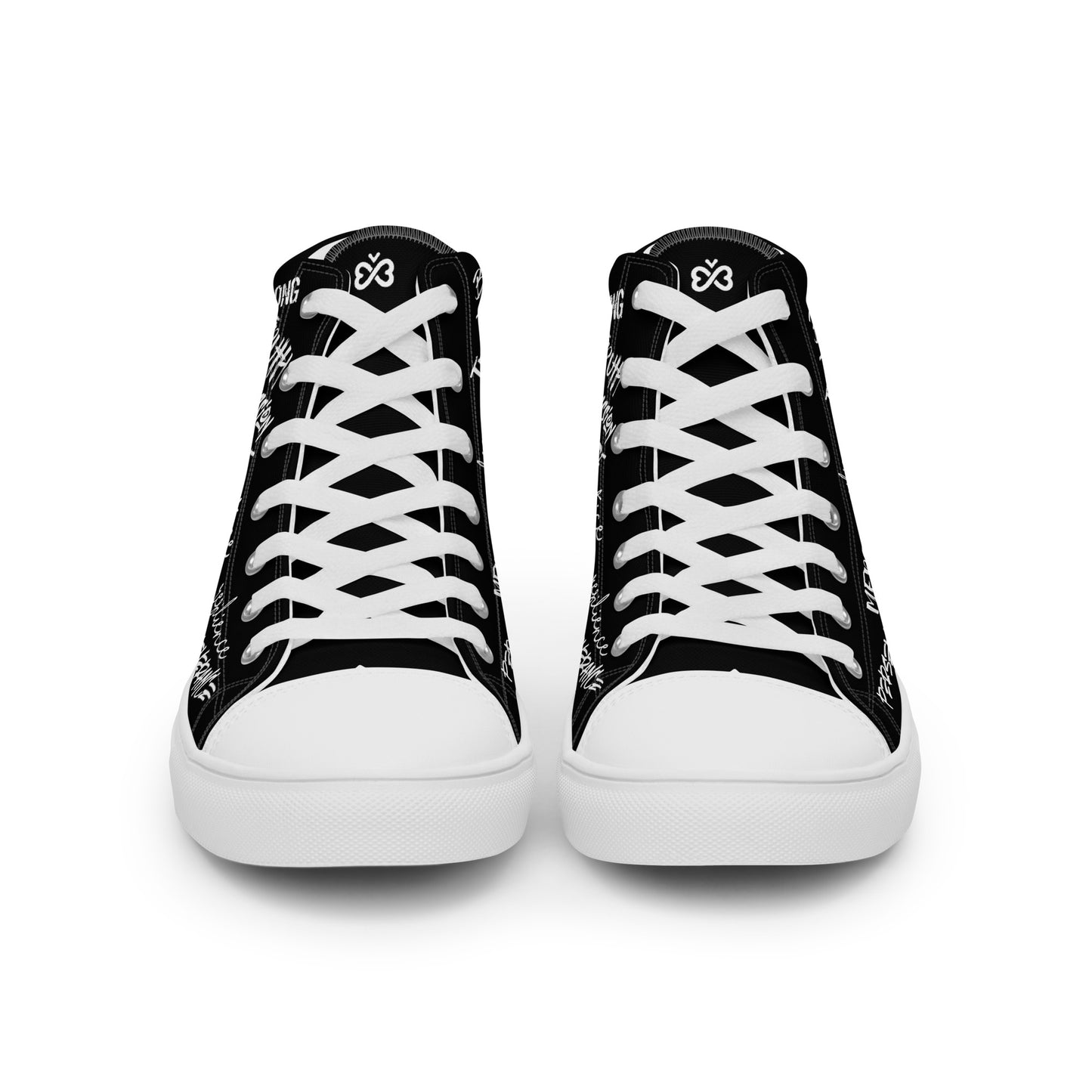 "Virtues Graffiti" High Top Shoes