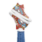 "Brave & Strong" Hero Red Women's High Top Shoes