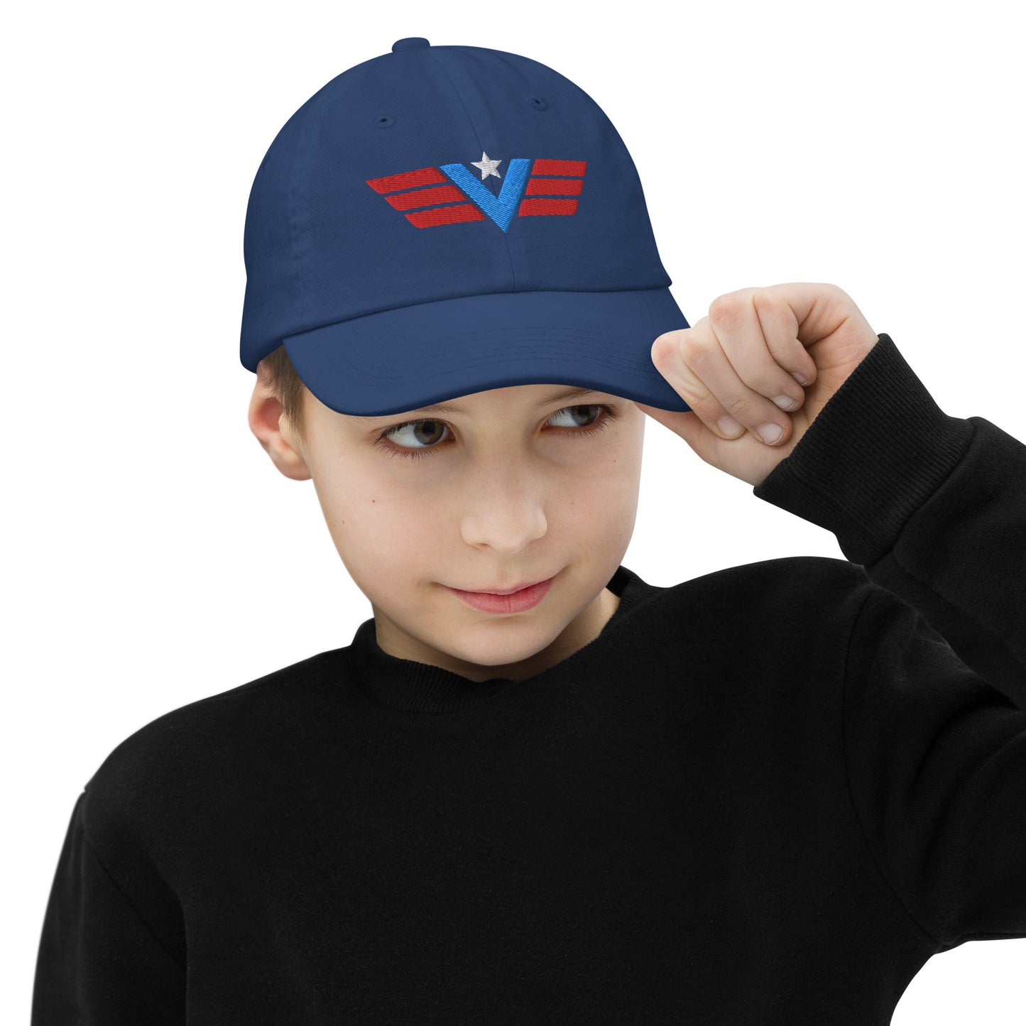 Boriken Brave Youth Baseball Cap